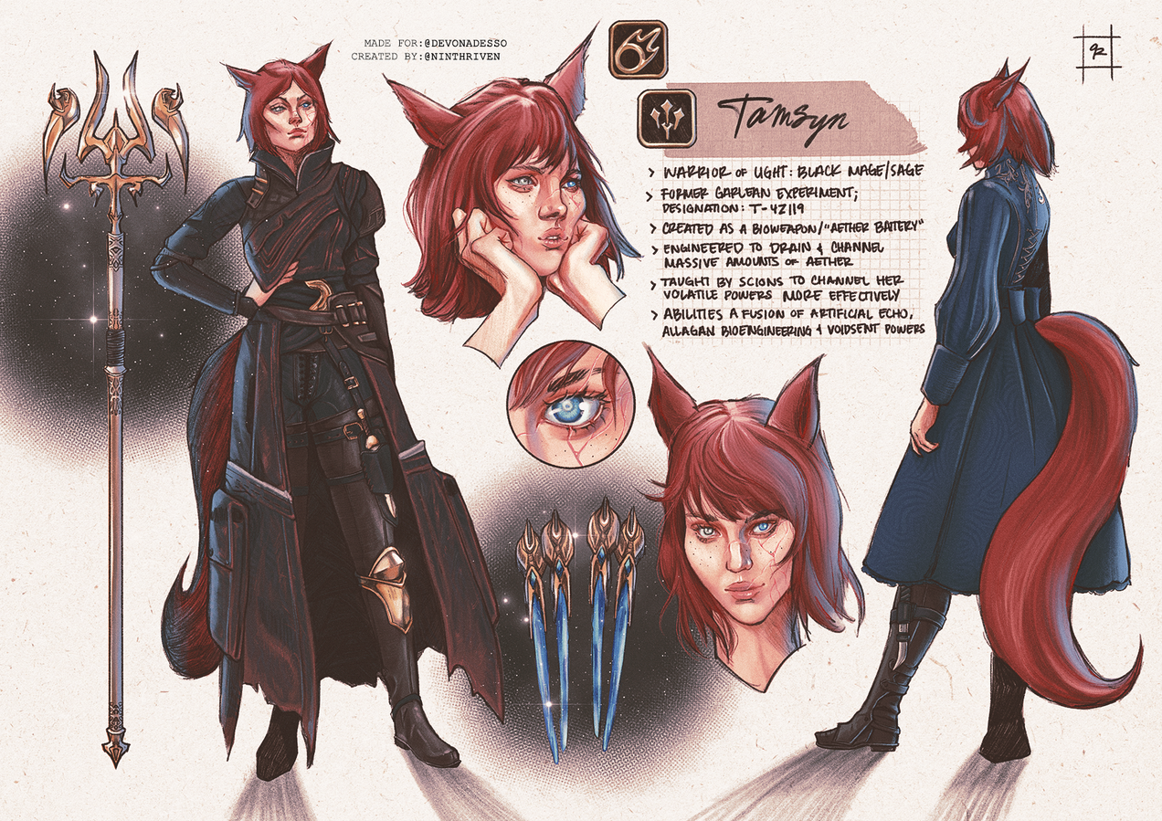 character sheet by @ninerivens character sheet by @ninerivens